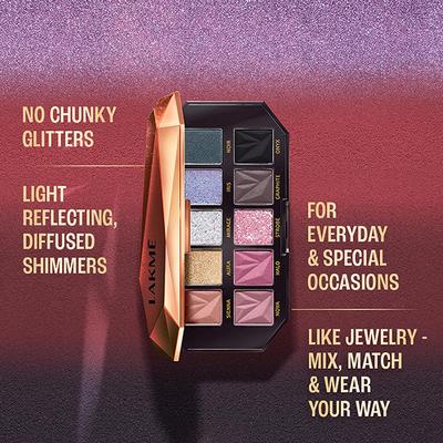 Lakme Be-jewel Multichrome Eyeshadow - Midnight Metals 12 gm - Eyeshadow, Bases & Primers