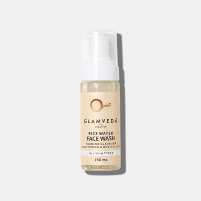 Glamveda Rice Water Brightening Foaming Face Wash 150 ml - Face Washes
