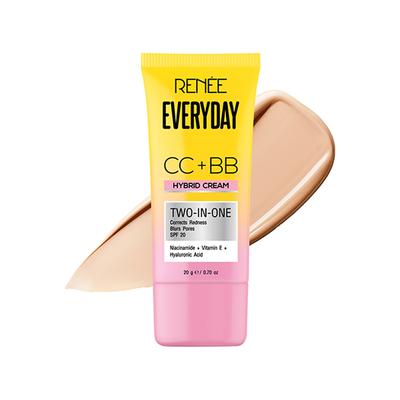 Renee Cosmetics Everyday CC+BB Cream Butter Vanilla 20 gm - Bb & Cc Creams