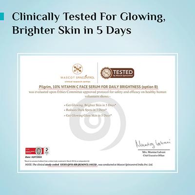 Pilgrim 10% Vitamin C Face Serum For Daily Brightness 10 ml - Face Mists