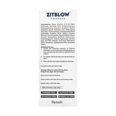ZITBLOW Face Wash 100ml - Cleanser-Oth