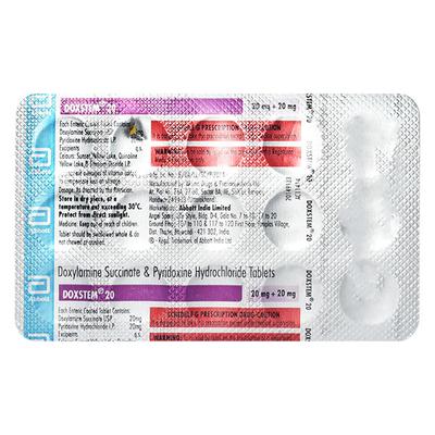 DOXSTEM 20mg Tablet 15's - Vomitting/Emesis-Ant