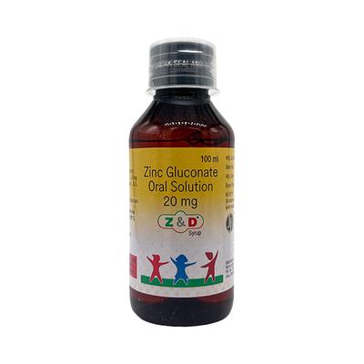 Z&D Syrup 100ml - Supplements-Vam