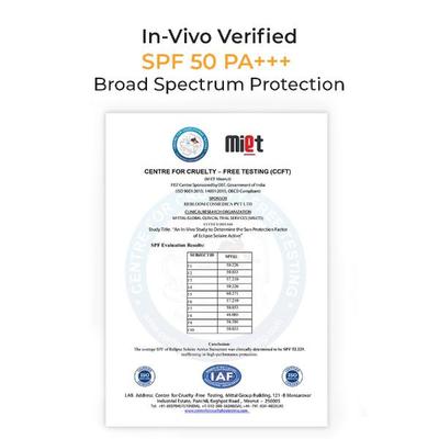 Eclipse Solaire Active Sunscreen SPF 50 PA+++ 60 ml - Face Sunscreen