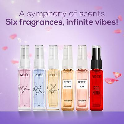 RENEE Scentsational 6- Six Premium Fragrances 6's - Women Perfumes (Edt/Edp)