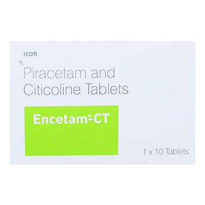 ENCETAM CT Tablet 10's - Nootropics And Neurotrophics