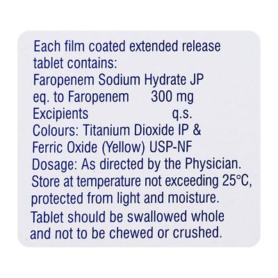FARORIGHT ER 300 Tablet 10's - Bacterial Infections-OBL