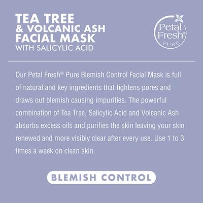 Petal Fresh Tea Tree Blemish Control Facial Mask With Salicylic Acid 200 ml - Masks & Peels