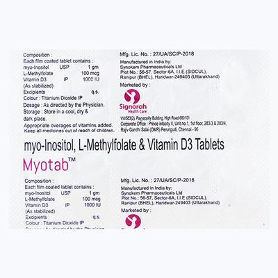 MYOTAB Tablet 10's - Supplements-Sup