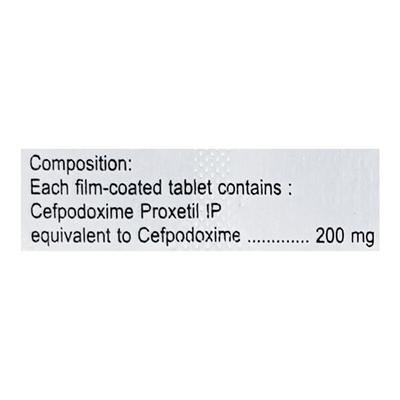 Kefmax 200mg Tablet 10'S - Bacterial Infections-Cep