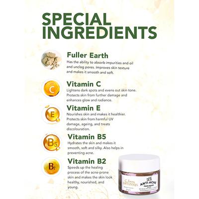 Clovia Botaniqa Anti Acne Face Mask 50 gm - Masks & Peels
