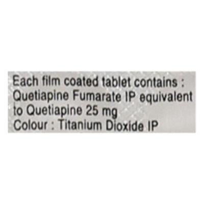 Qutan 25mg Tablet 10'S - Psychosis-Ans