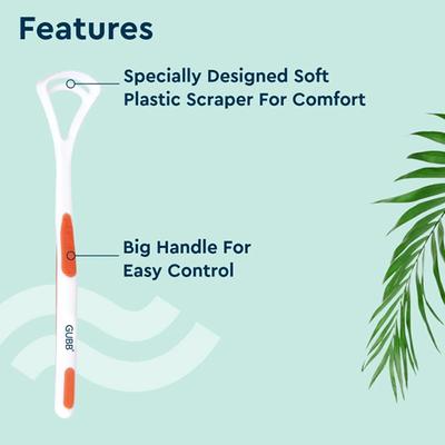 GUBB Plastic Tongue Cleaner 1s 40 gm - Floss & Tongue Cleaners