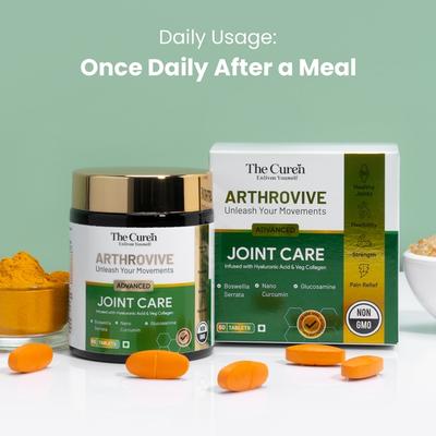 The Curen Arthrovive Advanced Joint Care Tablet 60's - Vital Health