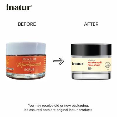 Inatur Kumkumadi Scrub 50 gm - Face Scrubs
