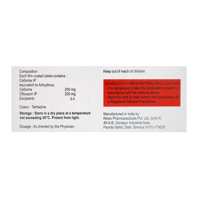 Mahacef Plus 200mg Tablet 10'S - Bacterial Infections-Cep