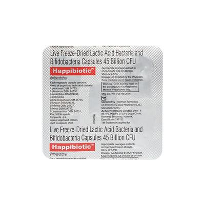 HAPPIBIOTIC Capsule 5's - Diarrhoea-Ant