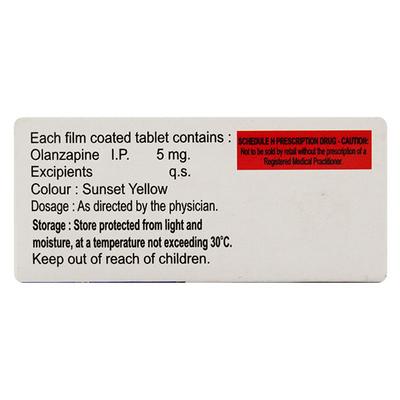 Olpin 5mg Tablet 10'S - Psychosis-Ans