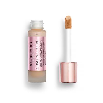 Makeup Revolution Conceal & Define Foundation F8 23 ml - Concealer