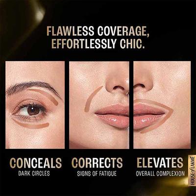 Lakme Xtraordin-airy Mattreal Mousse Concealer, conceals dark circles, even skin tone, Caramel, 9 gm - Concealer