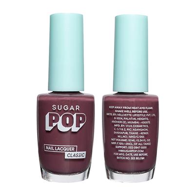 SUGAR POP Nail Lacquer 14 Berry Me 10 ml - Nail Polish