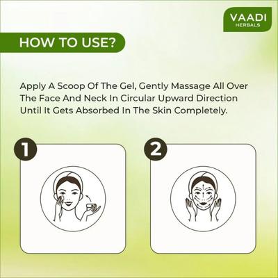 Vaadi Herbals Anti-Acne Aloe Vera Massage Gel 50 gm - Face Gels