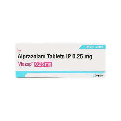 VIAZOP 0.25 Tablet 10's - Anxiety-Anx