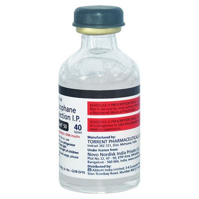 Human Mixtard 50 40IU Injection 1X10ml - Diabetes-Ins