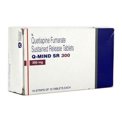 Q Mind SR 300mg Tablet 10'S - Schizophrenia-Aps