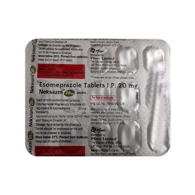 NEKSIUM 20mg Tablet 15's - Ulcer/Reflux/Flatulence-Aaa