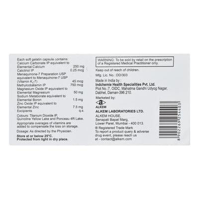 Gemcal Plus Capsule 10'S - Supplements-Vam