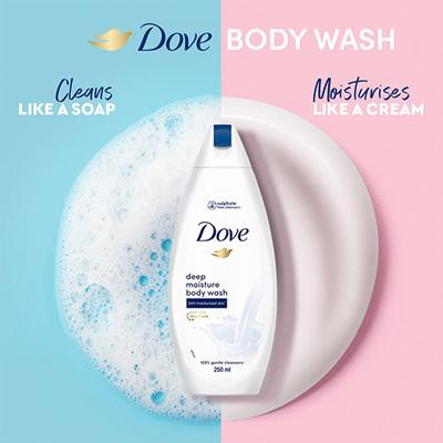 Dove Deep Moisture Bodywash 250 ml - Shower Gels & Body Wash