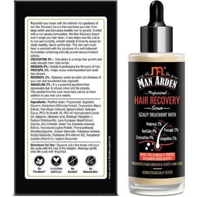 Man Arden Professional Hair Recovery Serum 60 ml - Hair Serums