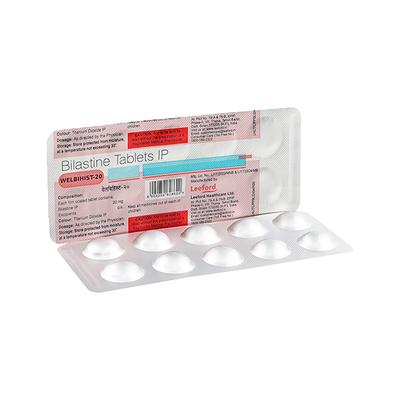 WELBIHIST 20 Tablet 10's - Allergies-Ant