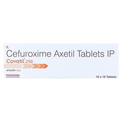Covatil 250mg Tablet 10'S - Bacterial Infections-Cep