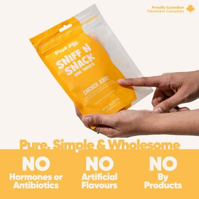 Purple Tails Sniff N Snack Dog Treats Chicken Jerky 70 g - Pet Healthcare