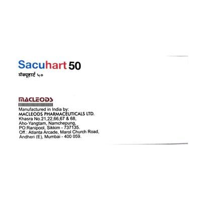 SACUHART 50 Tablet 10's - Heart Failure-Ang
