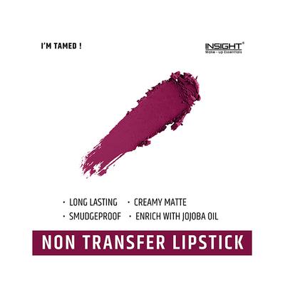 INSIGHT COSMETICS 24 HRS NON TRANSFER MATTE LIPSTICK (LL-03)-I'M TAMED (17) 3 gm - Lipsticks