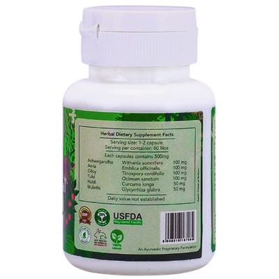 Qaadu Extract Based ImmuNatural 500mg Capsule 60's - Speciality Medicines