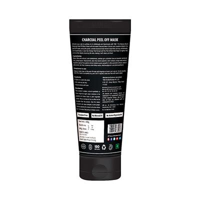 TNW The Natural Wash Charcoal Peel Off Mask With Activated Charcoal And Liquorice Extracts 100 gm - Masks & Peels