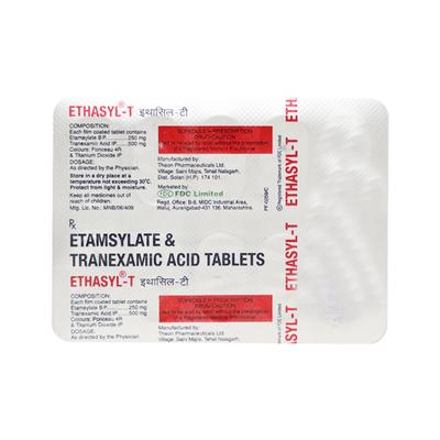 Ethasyl T Tablet 10'S - Bleeding Disorders-Hae