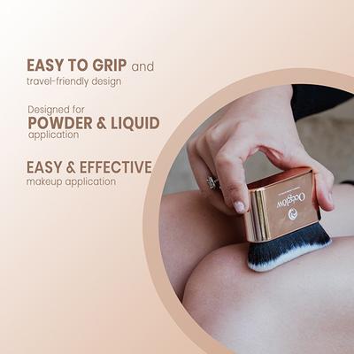 Oceglow Professional Multi-Tasking Kabuki Makeup Brush, Easy to Use for Powder, Foundation, Blush 1's - Makeup Kits & Sets