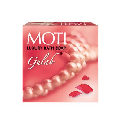 Moti Luxury Bath Soap Gulab 150 gm - Soaps