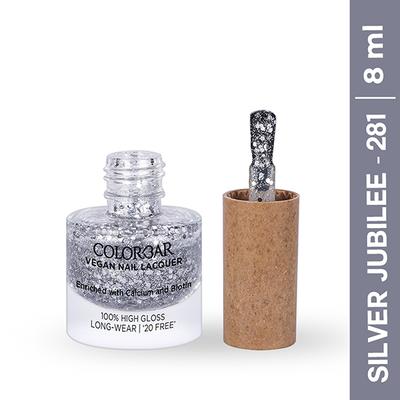 Colorbar Vegan Nail Lacquer Silver Jubilee-281 - Nail Polish
