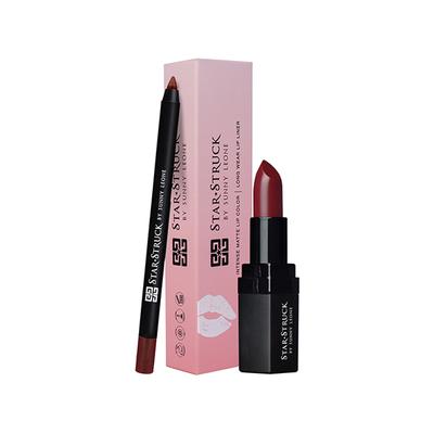 Star Struck by Sunny Leone Starry Night Lip Kit Lipstick and Lip Liner 2's - Lip Glosses