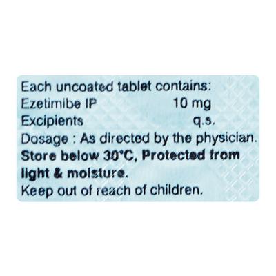 Ezedoc 10mg Tablet 10'S - High Cholesterol-Dys