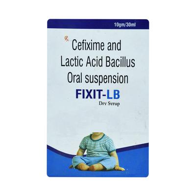 FIXIT LB Dry Syrup 30ml - Bacterial Infections-Cep