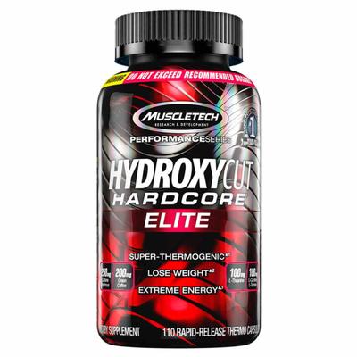 MuscleTech Hydroxycut Hardcore Elite Rapid Thermo Capsule 110's - Workout Essentials