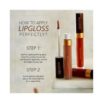 SoulTree Lip Gloss - Rich Earth 5 gm - Lip Glosses