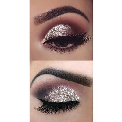 Miss Rose 8 Color Glitter Eyeshadow Palette 7001 - 88M 28 gm - Face Palettes